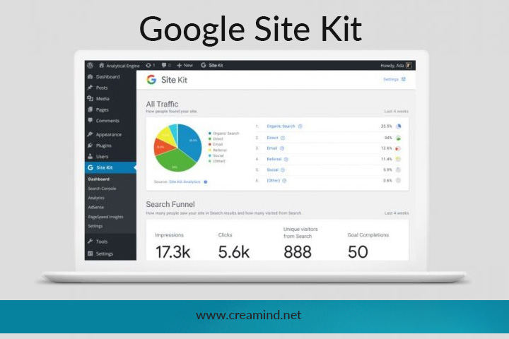 Wordpress Kullananlar için Google'dan Site Kit eklentisi